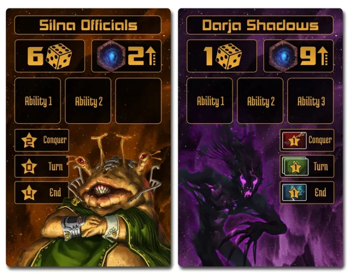 The Warp guardian cards