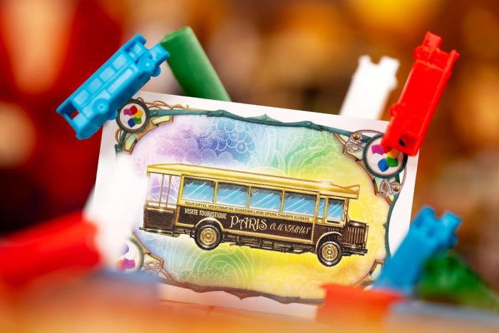 Ticket To Ride Paris back card