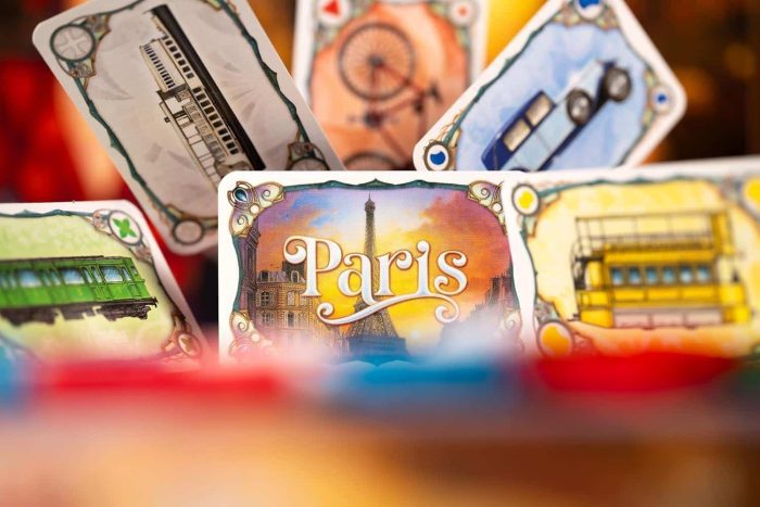 Ticket To Ride Paris cards