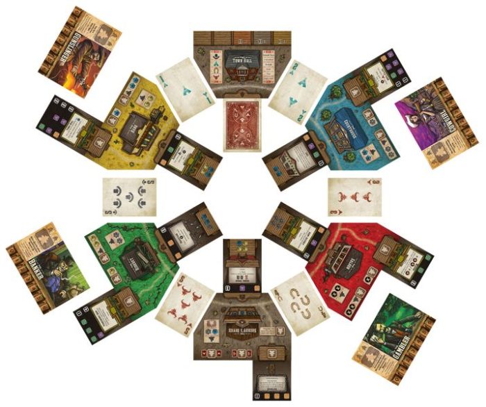 Tiny Epic Western board game