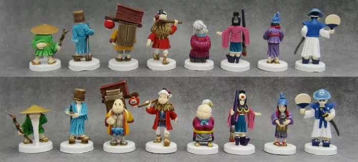 Tokaido Deluxe Edition painted figures 1