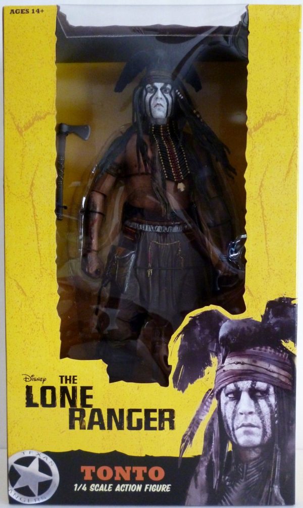 Tonto Action Figure by NECA Disney MIB From The Lone Ranger Movie