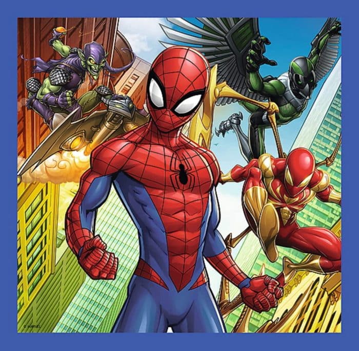Trefl 3 in 1 Spiderman Marvel Puzzle