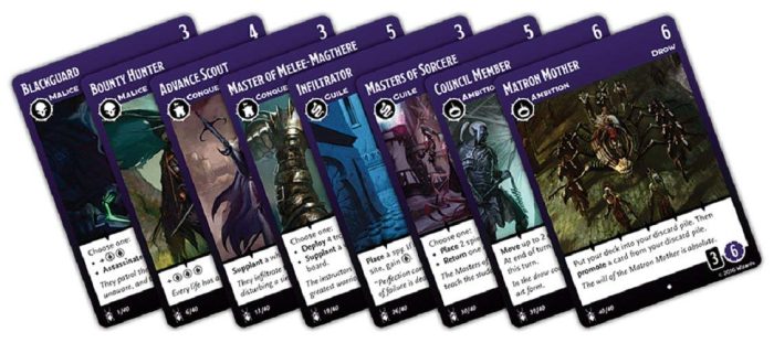 Tyrants of the Underdark Board Game card