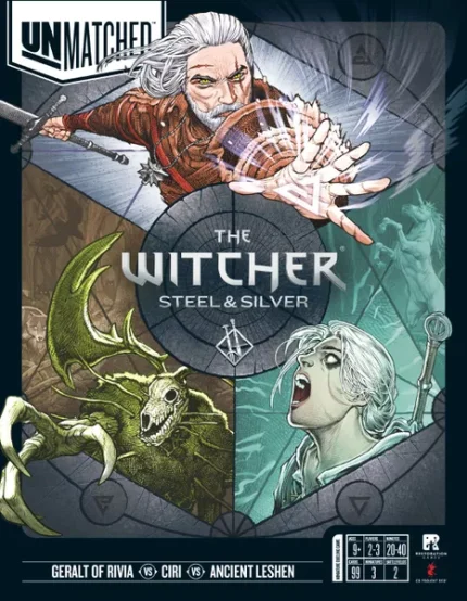 Unmatched The Witcher – Steel and Silver