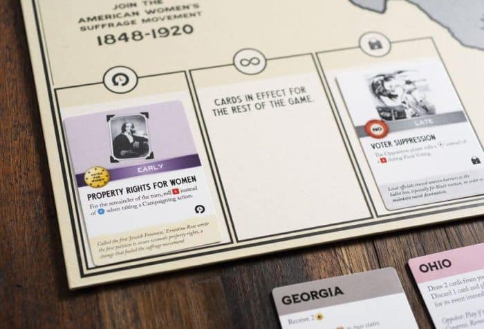 Votes for Women game board
