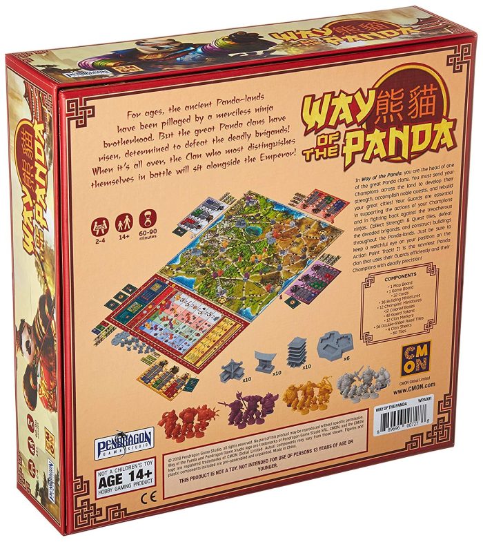 Way of the Panda board game