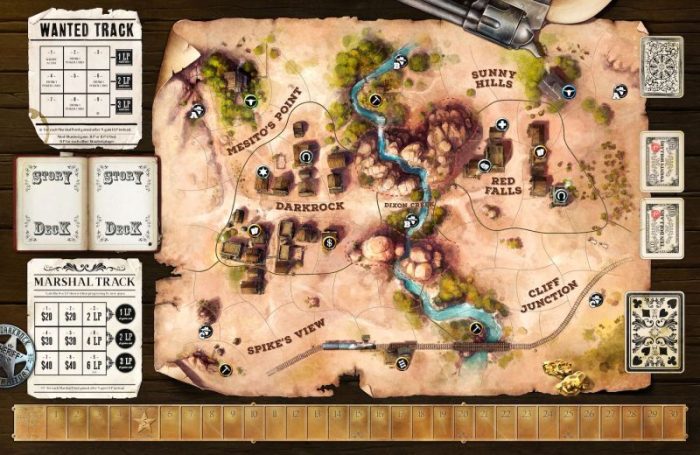 Western Legends map