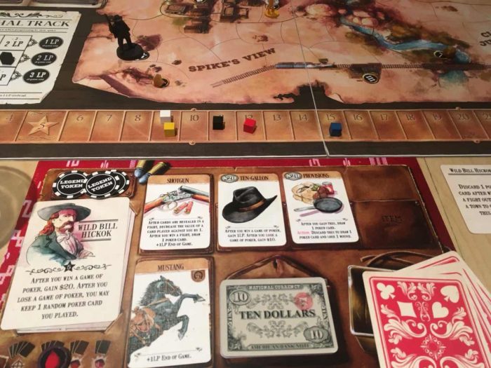 Western Legends tabletop board game