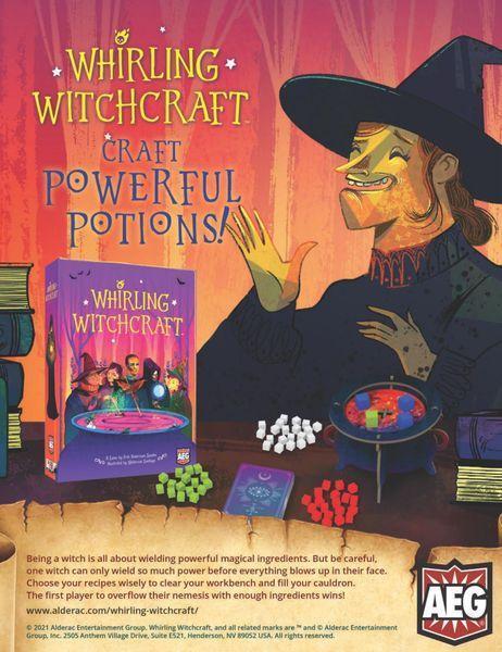 Whirling Witchcraft board game