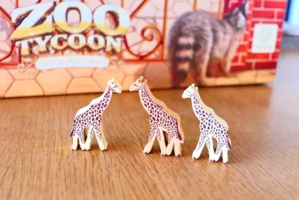 Zoo Tycoon The Board Game girafes