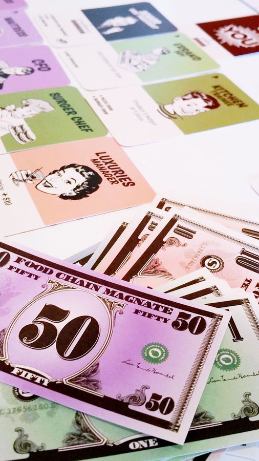 food chain magnate money