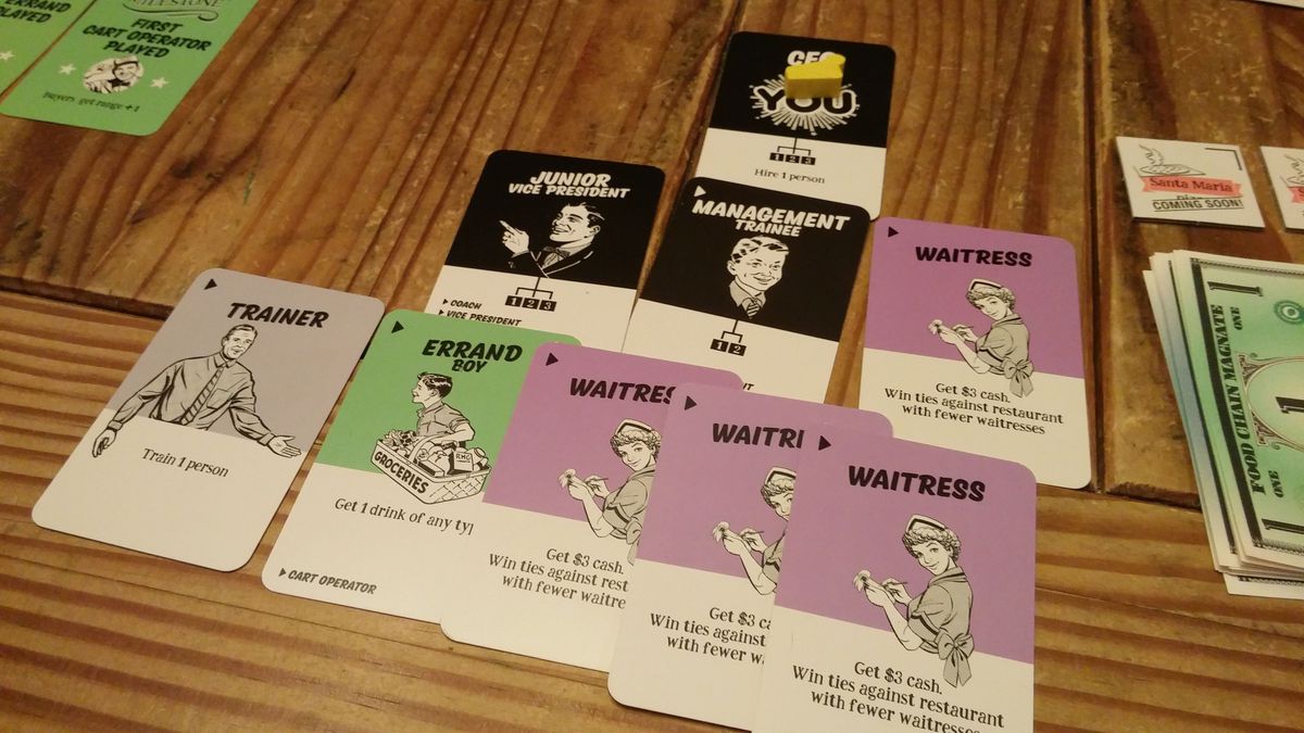 food chain magnate personel