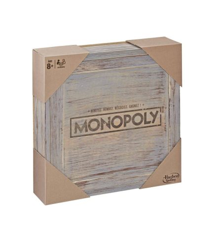 monopoly wooden box