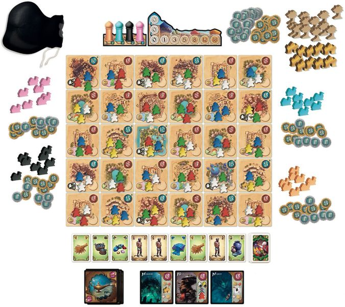 five tribes boardgame five tribes boardgame