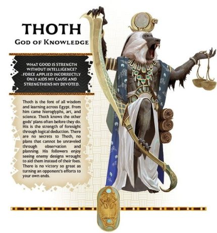 thoth - god of knowledge