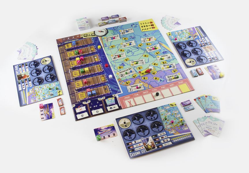 yukon airways boardgame yukon airways boardgame